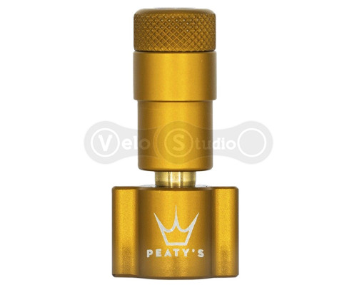 Адаптер картриджа-баллона Peaty's Holeshot CO2 Tyre Inflator Head, Bourbon