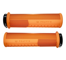 Грипси Peaty's Monarch Grip Mushroom, Thin 30>32mm, Trail Comfort, Mango