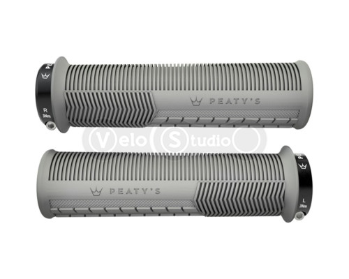 Грипсы Peaty's Monarch Grip Mushroom, Thin 30>32mm, Trail Comfort, Slate