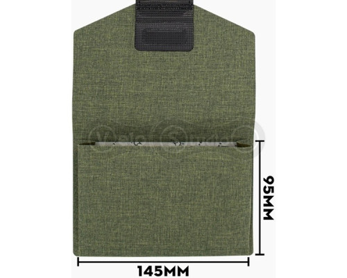 Сумка для инструментов на раму Peaty's HoldFast Trail Tool Wrap, Nightrider Black