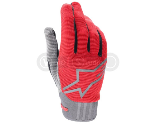 Вело перчатки Alpinestars A-Dura Red Fluo, L