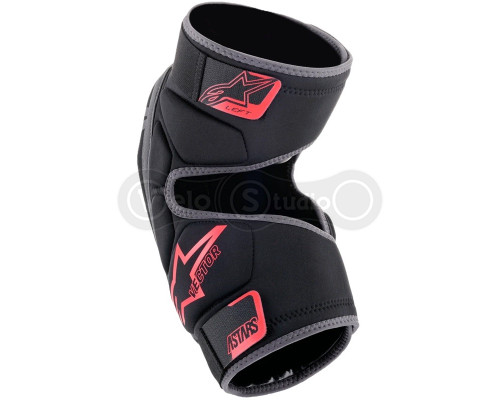 Наколенники Alpinestars Vector Knee Protectors Black Anthracite Red, S/M