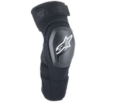 Наколенники Alpinestars A-Impact Plasma Elite Shield Knee Black White, M