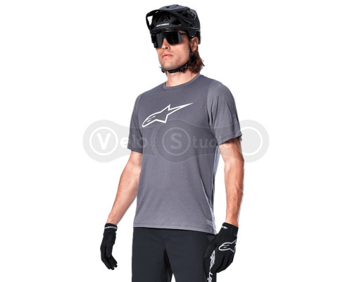Джерсі Alpinestars A-Dura Dri Astar Jersey - SS Dark Gray, XXL