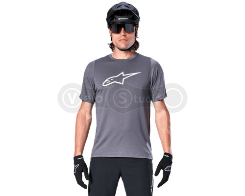 Джерсі Alpinestars A-Dura Dri Astar Jersey - SS Dark Gray, XXL