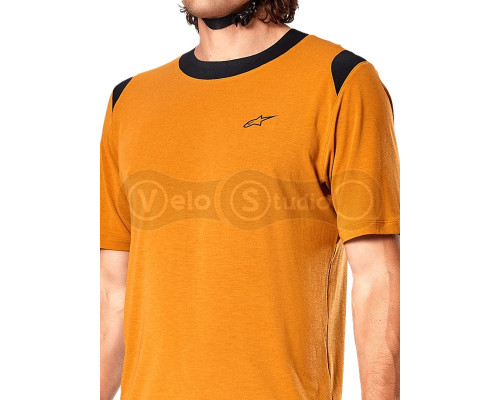 Джерсі Alpinestars A-Dura Dri Wool Jersey - SS Dark Gold, M
