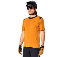 Джерсі Alpinestars A-Dura Dri Wool Jersey - SS Dark Gold, L