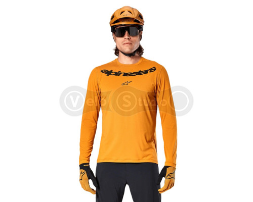Джерси Alpinestars A-Dura Rocker Jersey - LS Dark Gold, M