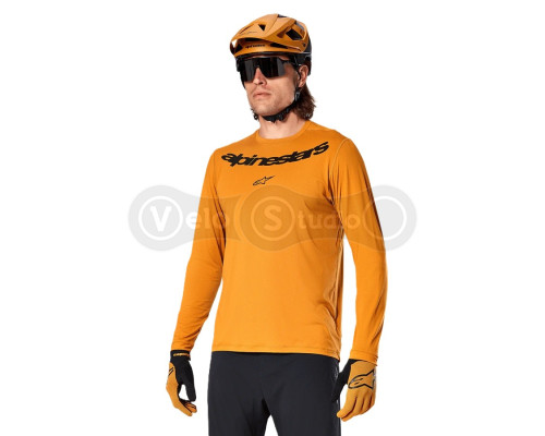 Джерси Alpinestars A-Dura Rocker Jersey - LS Dark Gold, L