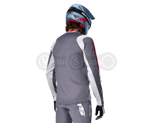 Джерсі Alpinestars A-Supra Astar Jersey - LS Dark Gray, XXL
