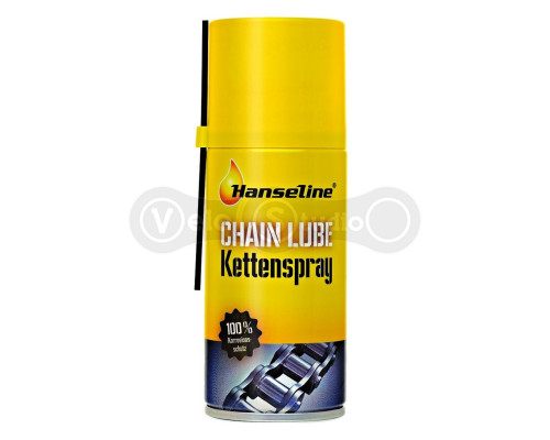 Смазка для цепи спрей Нanseline Chaine Lube Kettenspray, 150мл