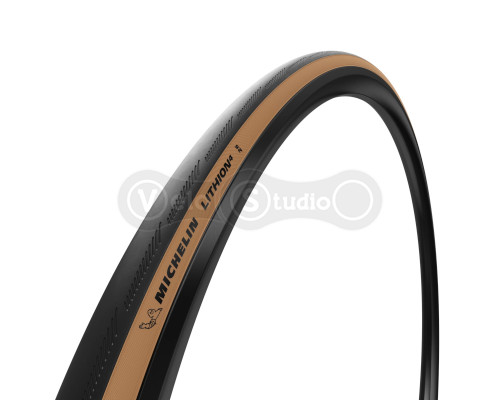 Вело покришка Michelin LITHION 4 700x28C (28-622) 3x60TPI 280г, бежева боковина