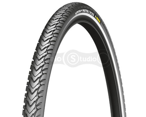 Вело покришка Michelin PROTEK CROSS MAX 28x1.60, 30TPI, світловідбивна
