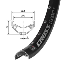Обод Mach1 CROSS-R 27 29 дюймов, 28 спиц, Tubeless Ready