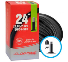 Вело камера Longus/Chaoyang 24x1,95-2,125 AV 33мм (50/54-507)