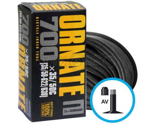 Вело камера Longus/Chaoyang 700x35/50C AV33 ORNATE