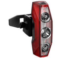 Задняя мигалка Longus SHIP, 5 диодов, 5 функций, 400 Lm, USB