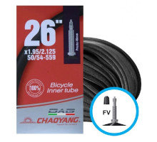 Вело камера Longus/Chaoyang 26x1,95/2,125 FV48 (50/54-559)