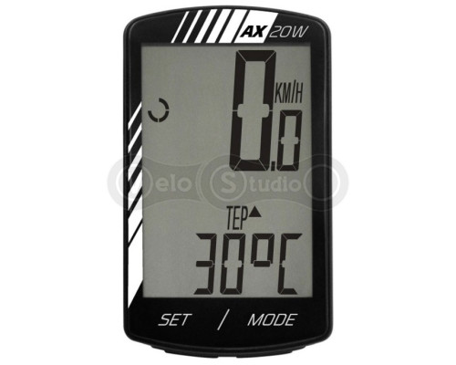 Велокомп'ютер Longus АХ-20W, бездротовий, 20 функцій