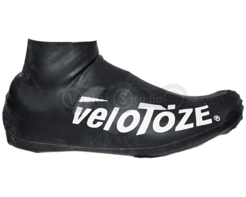 Велобахилы VELOTOZE короткие, черные, размер S-M (37-42.5)