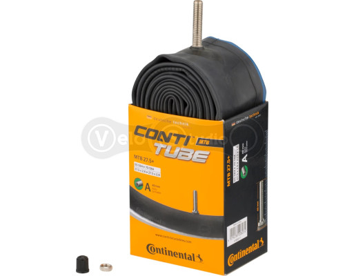 Вело камера Continental MTB Tube B+ 27.5x2.60/2.80, 65-584->70-584, A40, 350 г