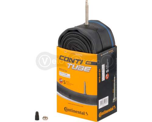 Вело камера Continental MTB Tube B+ 27.5x2.60/2.80, 65-584->70-584, S42, 350 г