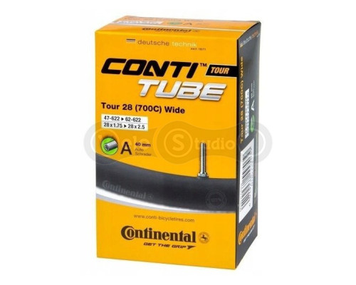 Вело камера Continental Tour Tube Wide 28x1.75-2.5 A40
