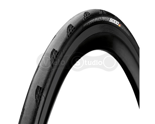 Вело покрышка Continental Grand Prix 5000 700 x 28C, черная, складная, skin