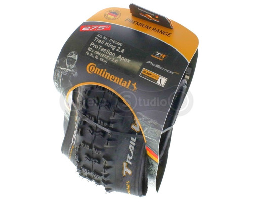 Вело покришка Continental Trail King, 27.5"х2.40, BlackChili, ProTection Apex, Tubeless Ready