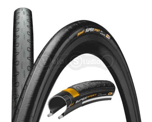 Вело покрышка Continental Super Sport Plus 700 X 28C, черная, не складная
