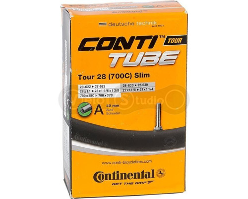 Вело камера Continental Tour Tube Slim 700 x 18/25C A40 RE [ -> /32-630]