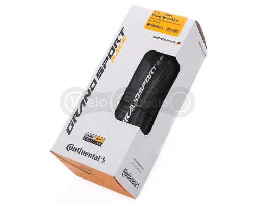 Вело покрышка Continental Grand Sport Race 700 x 32C, черная, складная, skin
