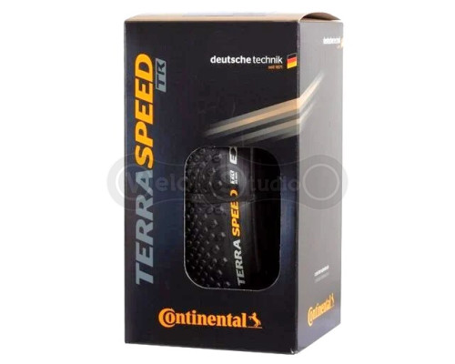 Вело покрышка Continental Terra Speed ProTection 700 x 35C черная, складная, skin