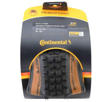 Вело покрышка Continental Der Kaiser Projekt, 29 x 2.40, Tubeless Ready, Black/Amber