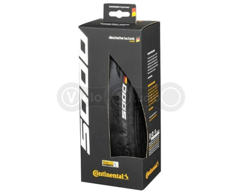 Вело покришка Continental Grand Prix 5000 S TR Tubeless, 700 x 28C, BlackChili, VectranBreaker