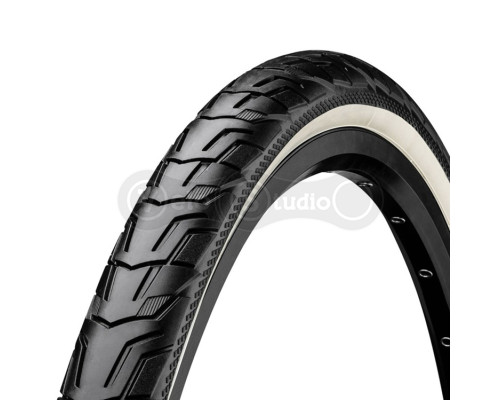 Вело покришка Continental Ride City, 700 x 42C чорно-біла світловідбиваюча