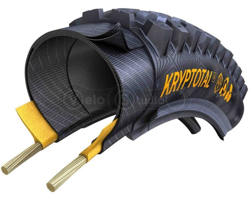 Вело покрышка Continental Kryptotal-R Downhill 27.5 x 2.40 Soft, Tubeless Ready