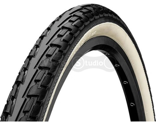 Вело покришка Continental Ride Tour 700 x 35C чорна/біла, не складана