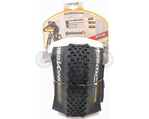 Вело покришка Continental Cross King ShieldWall 27.5 x 2.60, Tubeless Ready, Black