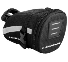 Сумка Longus SIZE M під сідло, чорна