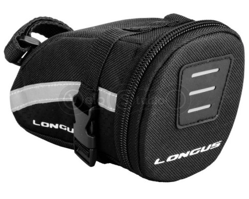 Сумка Longus SIZE M під сідло, чорна
