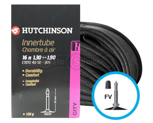 Вело камера HUTCHINSON CH 16X1.30-1.90 VF