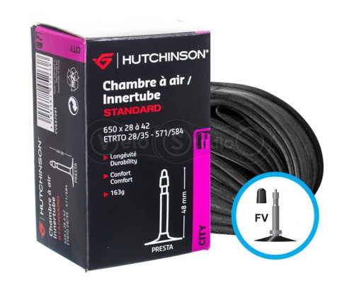 Камера HUTCHINSON CH 650X28-42 VF 48 мм