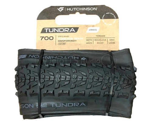 Вело покришка HUTCHINSON TUNDRA 700X40, Reinforced+, Tubeless Ready, Black