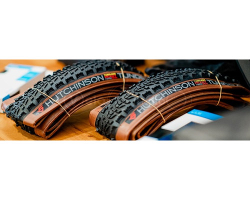 Вело покришка HUTCHINSON TUNDRA 700X50, Hardskin, Tubeless Ready, Tan Walls