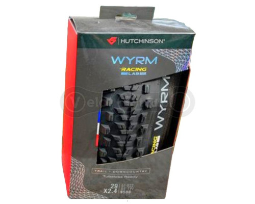 Вело покрышка Hutchinson WYRM 29X2,40 Racing Lab Tubeless Ready Black