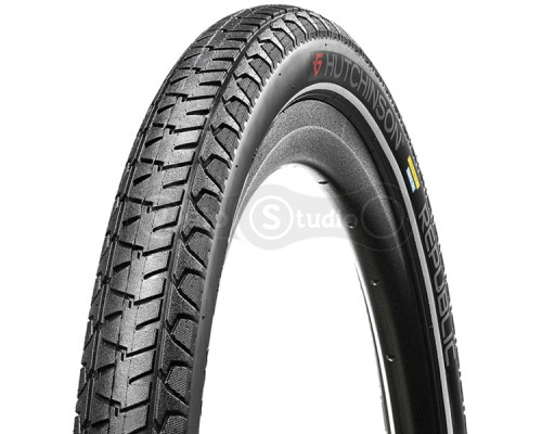 Вело покрышка HUTCHINSON ENV REPUBLIC 26X2,40, Mono-compound, Black