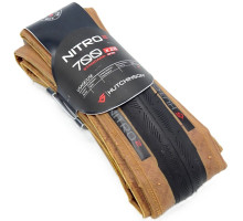 Вело покришка HUTCHINSON NITRO 2 700x28, Folding, Mono-compound, Tan Walls