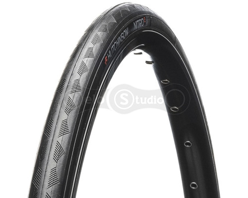 Вело покришка HUTCHINSON NITRO 2 700x25, Folding, Mono-compound, Black
