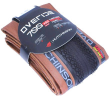 Вело покришка HUTCHINSON OVERIDE 700X50, Hardskin, Tubeless Ready, Tan Walls